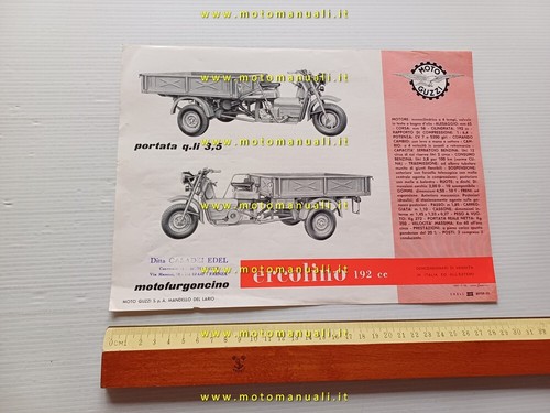 Moto guzzi ercolino 192 - moto,