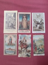 HACHETTE SANTINI DA COLLEZIONE FASCICOLO 67 CON SEI SANTINI RIPRODUZIONE D'EPOCA