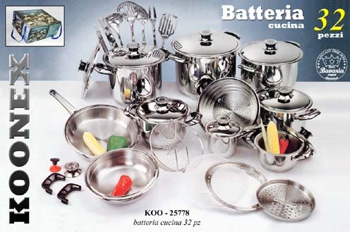 Batteria cucina set - cucina, pentole