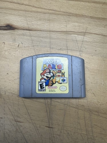 Paper mario nintendo - paper, n64