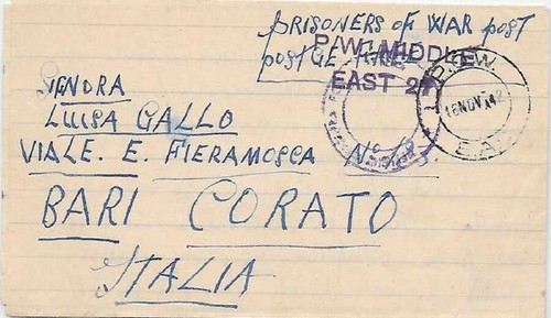 Campo posta prigionia - di,