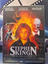 STEPHEN KING FILM COLLECTION II - LIMITED EDITION – BOX 3 DVD + BOOK*NUOVO*P