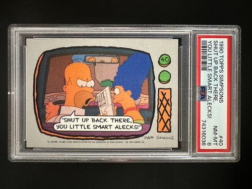 1990 topps simpsons - 1990, #40