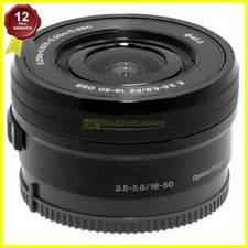 Sony E 16/50mm f3,5-5,6 OSS PZ Nero Obiettivo per fotocamere Sony E-Mount e NEX