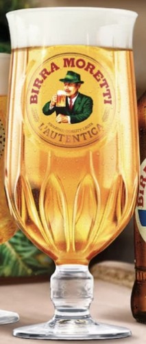 Set birra moretti pint - set,