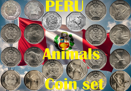 Moneta perù sol 2017 - perù,