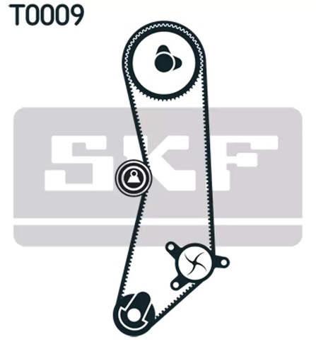 Pompa acqua kit - , cinghie