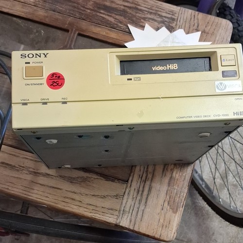 Sony cvd 1000 - sony, visca