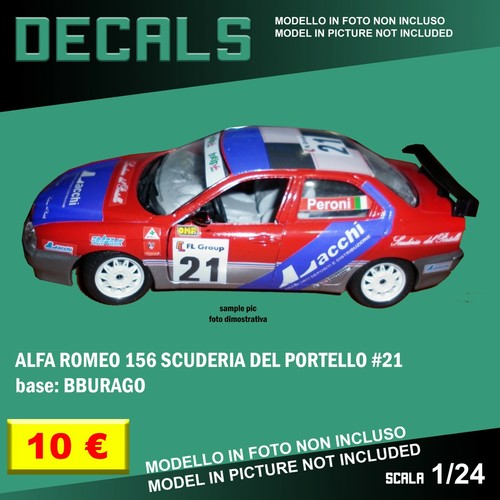 Decals repro alfa romeo - decals,