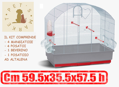 Asso cuori gabbia - cuori,