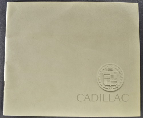 Brochure cadillac 1962 - cadillac, deville