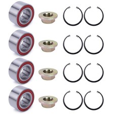 Set 4 cuscinetti ruota