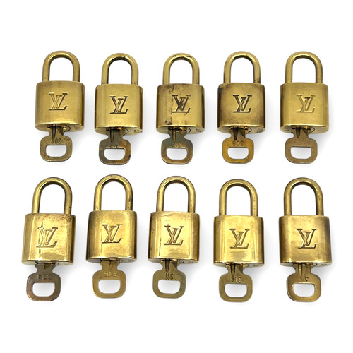 Lucchetto louis vuitton set - lucchetto,