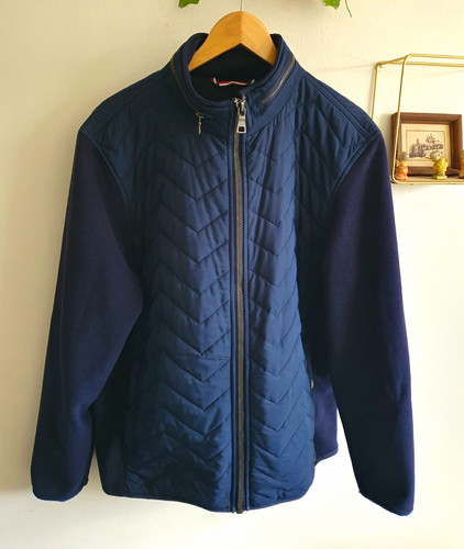 Giacca trapuntata uomo blu - m&s,