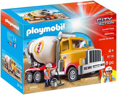 Playmobil 9116 betoniera - playmobil,
