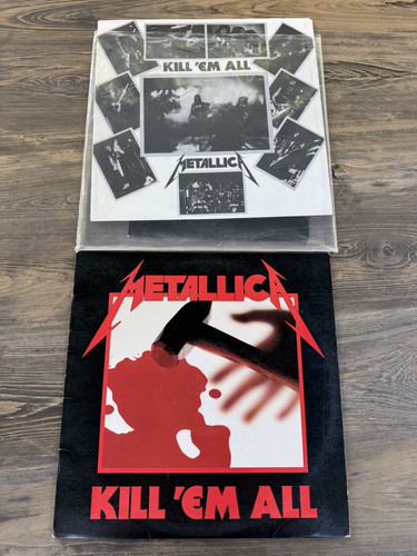 Metallica kill all vinyl lp - metallica,