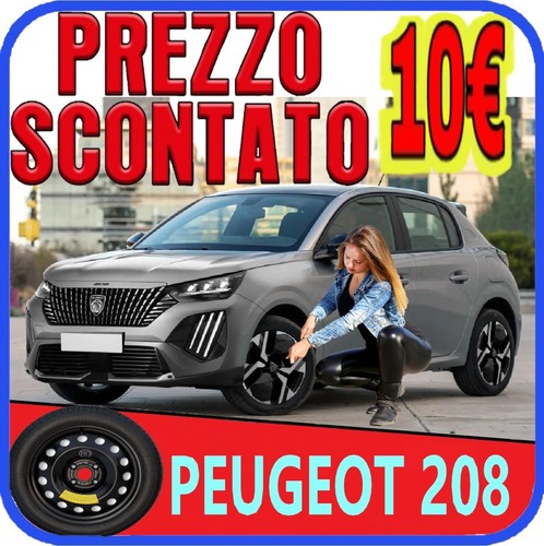Ruotino scorta per peugeot - scorta,