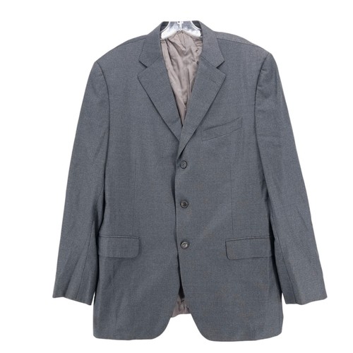 Giacca blazer lana grigio