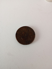 MONETA REGNO D'ITALIA C. 10 CENTESIMI 1921 VITTORIO EMANUELE III RAME ROSSO