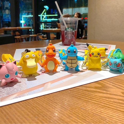 Portachiavi pokemon pikachu - pokemon, 3d