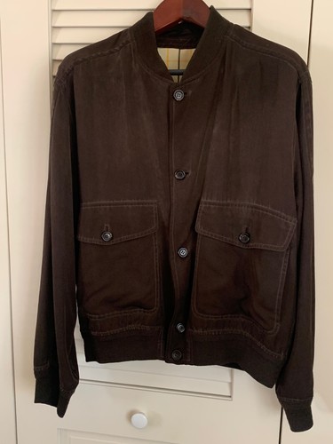 Bomber uomo seta corneliani - seta,