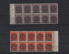 IMPERO TEDESCO - 2 foglietti 5