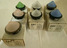 L&S KRISTAL faretto con vetro verde base nera da incasso foro 65mm.