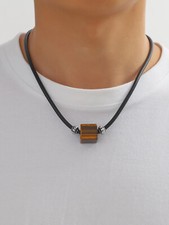 Collana uomo cordino nero