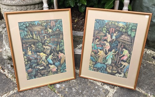 Coppia dipinti arte - coppia,