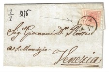 1850 Lombardo Veneto - 15 c. I