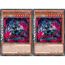 ARTIGLI FATALI EROE MALVAGIO 2x • Comune • ALIN IT005 • 1Ed • Yugioh! ANDYCARDS