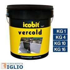 Asfalto a Freddo Impermeabile Impermeabilizzante per Terrazzi Terrazze Tetti