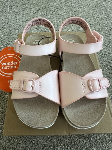 Sandali rosa con fibbia wonder - rosa,