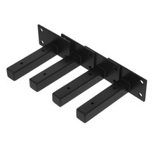  4 Pcs Reggimensole Da Muro Staffe Per Carichi Pesanti Supporto Degli Scaffali