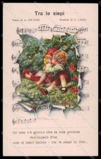 Spartito Musicale Artista Firmato Bertiglia Bambini Spartito Tra le Siepi 2245 ZG4618