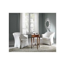 TAVOLO SALOTTO ROTONDO LEGNO