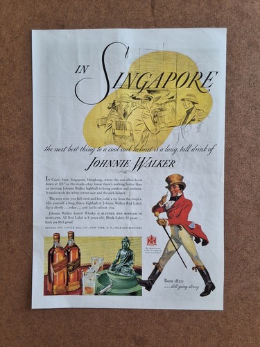 Vintage johnnie walker - johnnie,