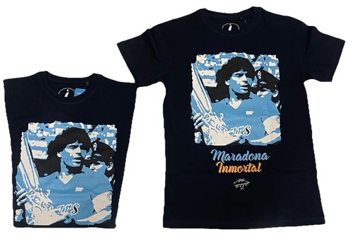 Shirt cotone maradona diego - t-shirt,