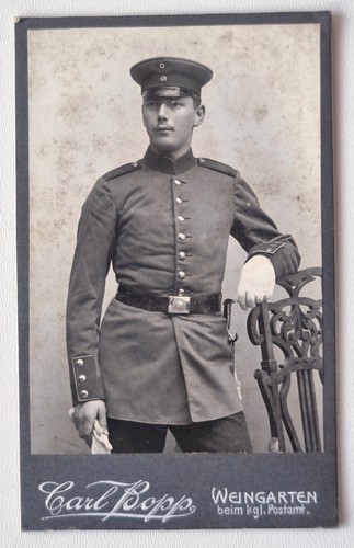 Foto cdv soldato tedesco - -,