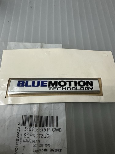 Scritta bluemotion technology - scritta,