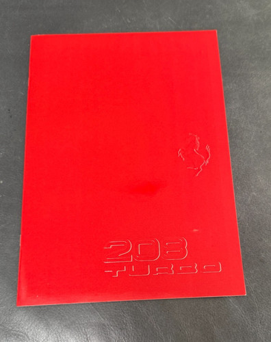 Ferrari 208 turbo 235 - turbo, n.235/82