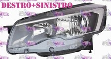 COPPIA FARI FANALE PROIETTORE DX+SX H7-H7 PEUGEOT 508 14>18 DAL 2014 AL 2018