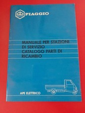 Manuale Piaggio Ape Elettrico
