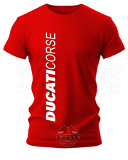 T-SHIRT DUCATI CORSE maglietta motogp meccanica bologna personalizzata