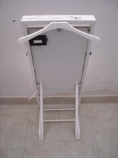 STIRAPANTALONI ELETTRICO GRUCCIA SPECCHIO PORTAOGGETTI REGUITTI '90