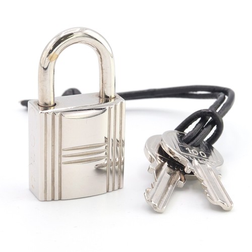 Hermes silver lucchetto chiave - silver,