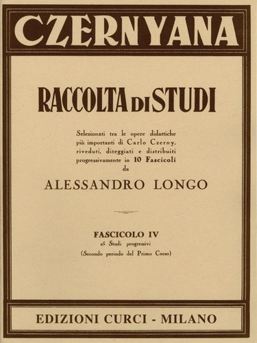 Czernyana raccolta studi - raccolta,