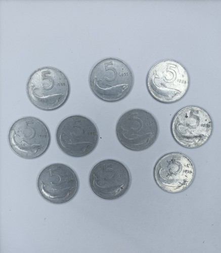 Lire delfino 1955 - 5,