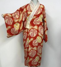 Kimono giapponese antico palloncino di carta intimo retratto remake retrò