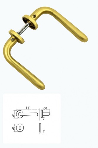 Maniglia per porte - maniglia, interne